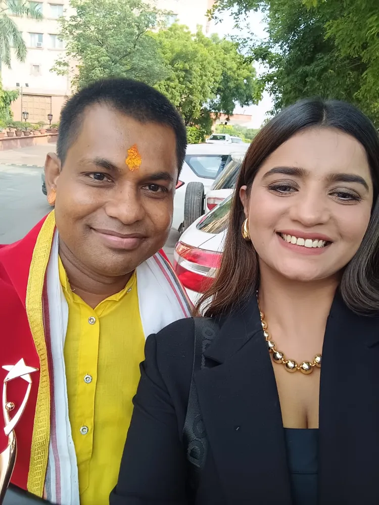Chittaranjan Shastri at an industry recognition and media event