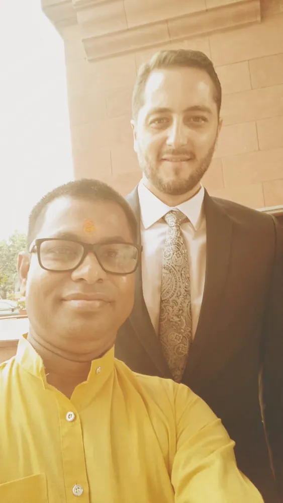 Chittaranjan Shastri at an industry recognition and media event