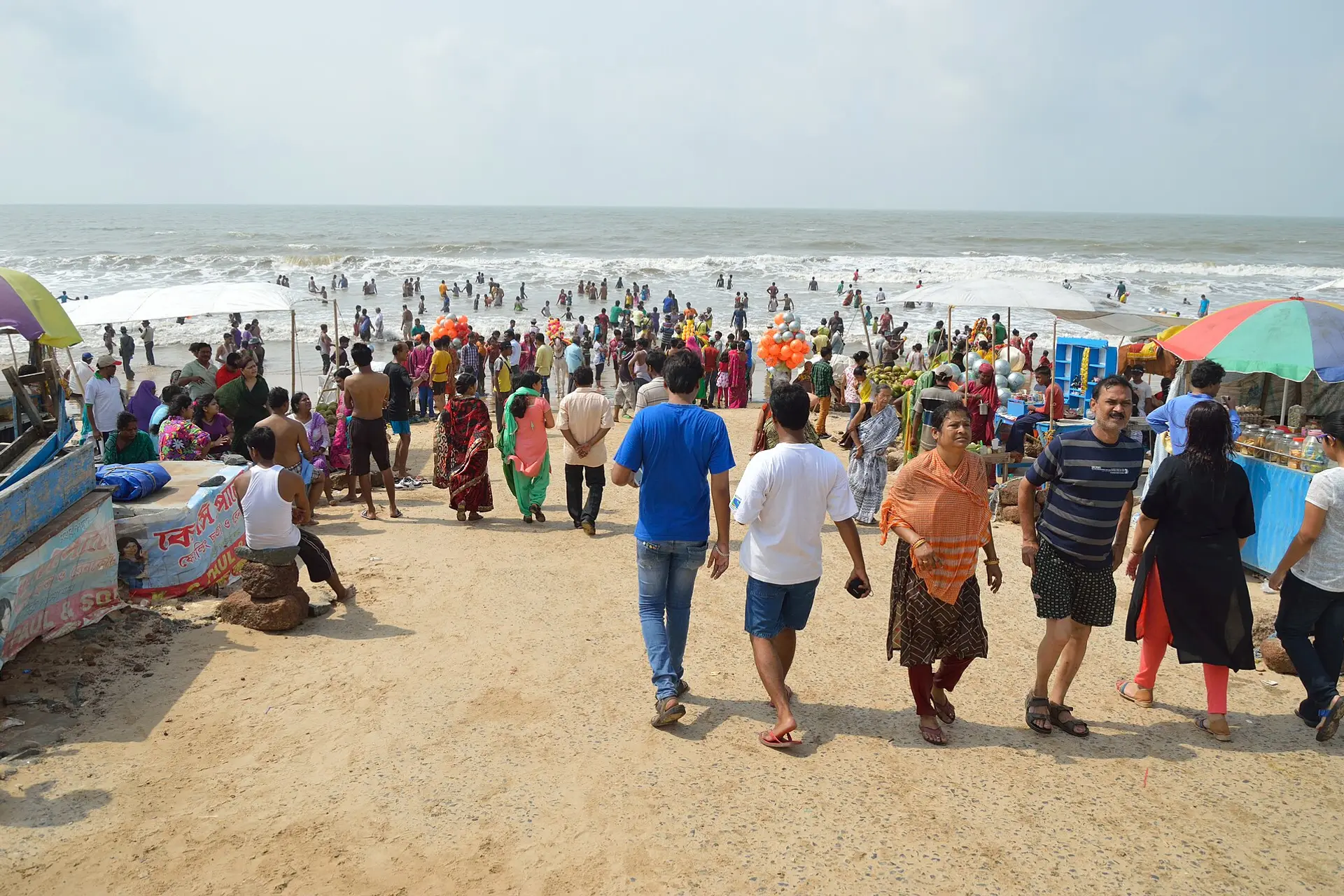 Sea beach at Digha, West Bengal