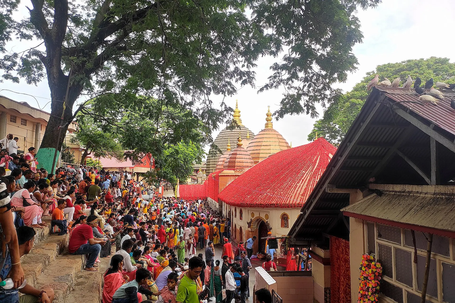 Kamakhya Temple on Nilachal Hill, Guwahati, Assam