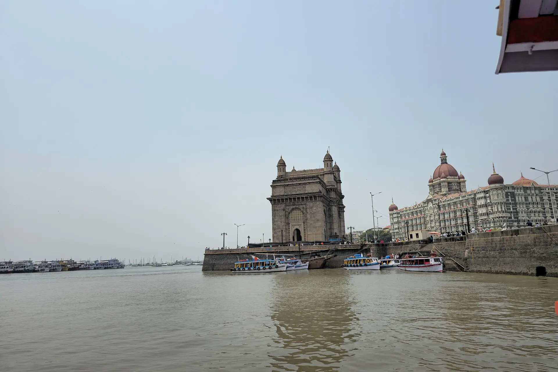 Gateway of India monument on the Mumbai waterfront