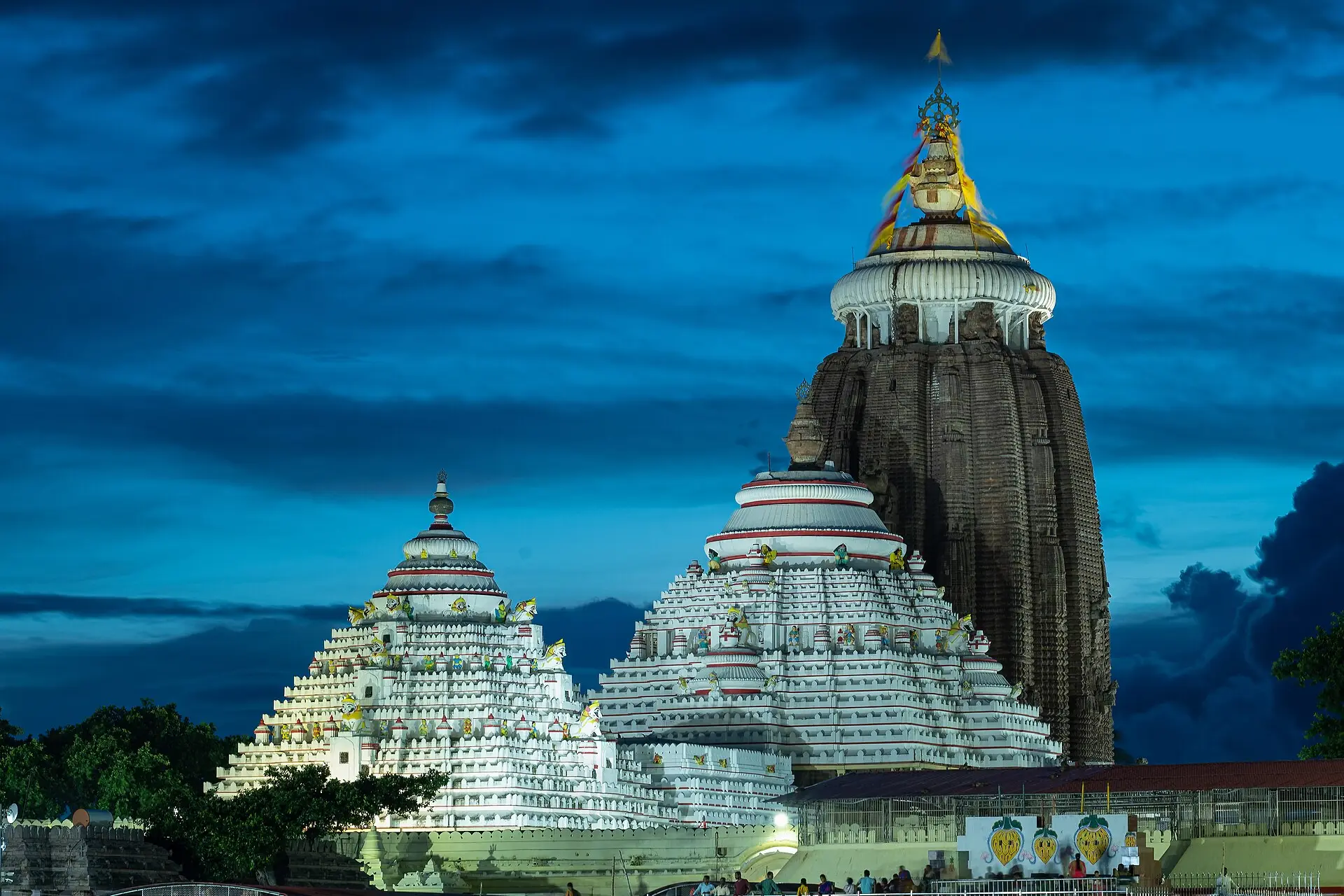Jagannath Temple complex at Puri, Odisha