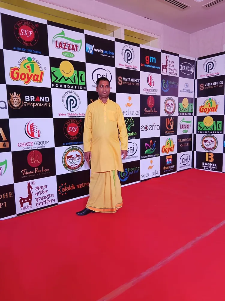 Chittaranjan Shastri at an industry recognition and media event