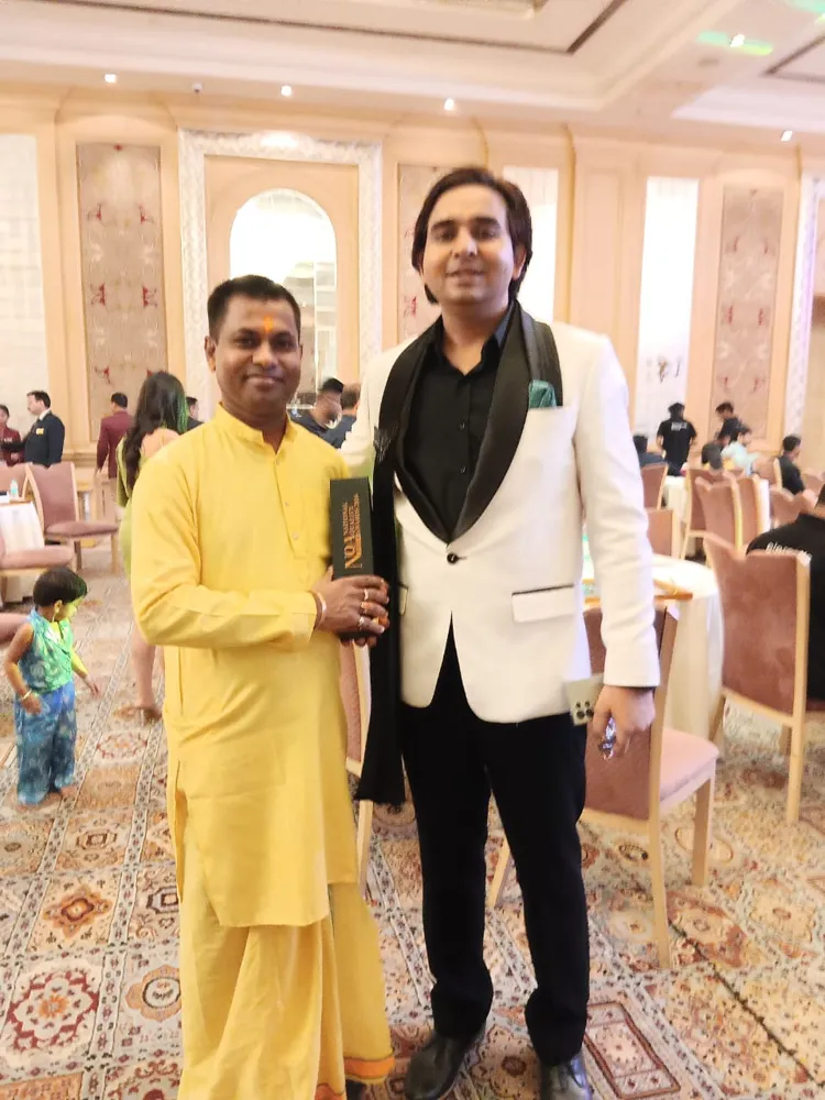 Chittaranjan Shastri at an industry recognition and media event
